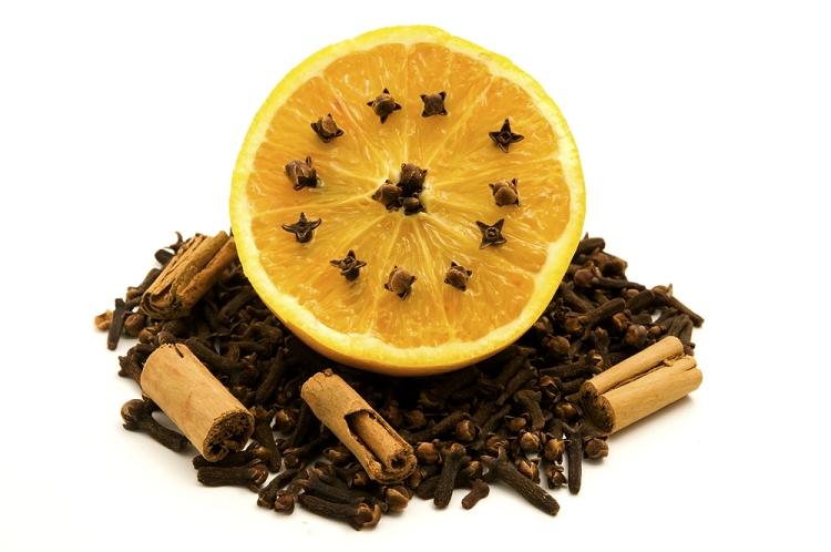 Fragrance:  Clove Pomander